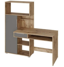 Стол НК-Мебель Квадро 74264629 дуб вотан/графит