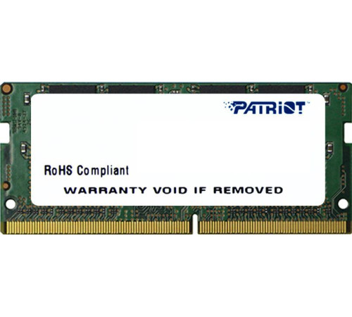 Оперативная память Patriot Signature Line 16GB DDR4 SODIMM PC4-19200 PSD416G24002S