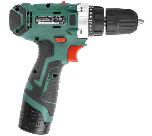 Дрель-шуруповерт Hammer ACD12/2CS с 2-мя АКБ, кейс