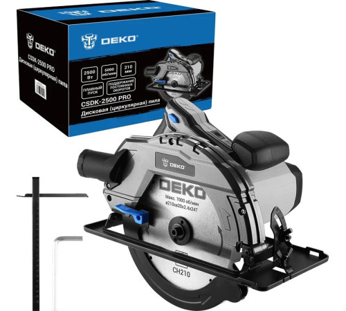 Дисковая циркулярная пила Deko CSDK-2500 PRO 085-1153