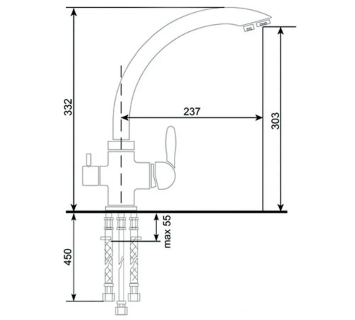 Смеситель Ekko E4399