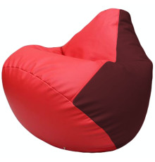Кресло-мешок Flagman Груша Г2.3-0932 красный/бордовый