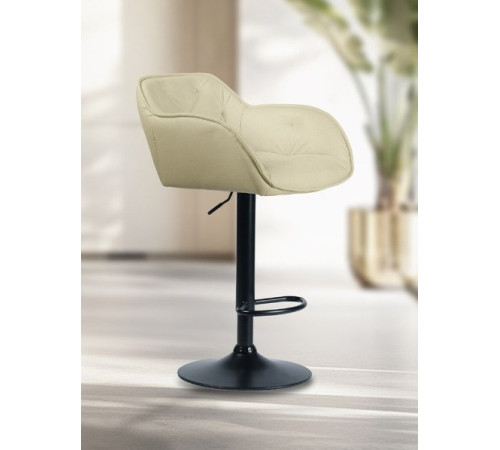 Стул Mara Snoozy Black Fabric бежевый