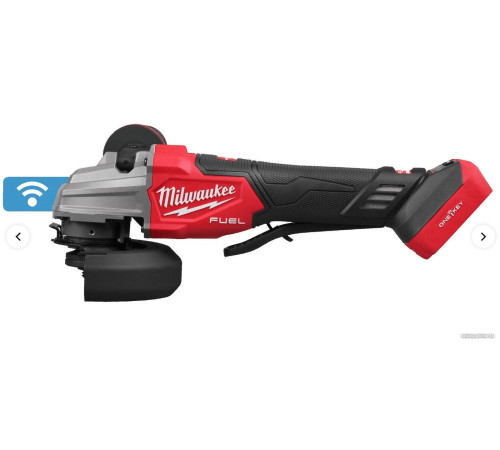 Угловая шлифмашина Milwaukee M18 Fuel One-Key M18FSAGSVO125X-502X 4933493553 с 2-мя АКБ 5 Ач, кейс