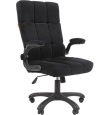 Офисное кресло CHAIRMAN Home 444 велюр, Т-84 черный
