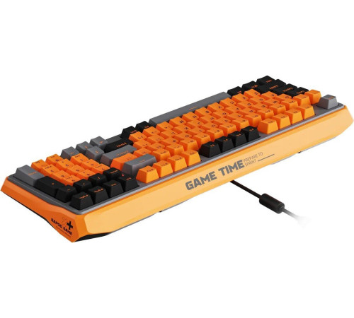 Клавиатура Rapoo ESK750-98 черный/серый/оранжевый