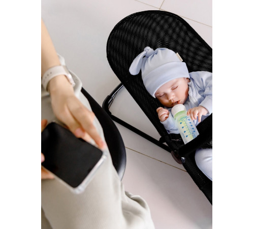 Шезлонг Amarobaby Baby Time AB21-25BT/09 черный