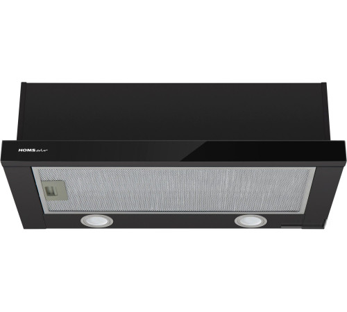 Кухонная вытяжка HOMSair Flat 60 Glass черный