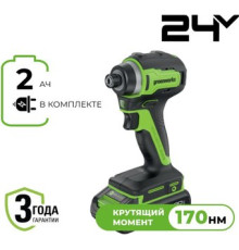 Винтоверт Greenworks ID3170 3804907CUA с 1-им АКБ