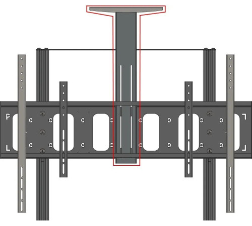 Полка для стойки PL FS-800/2.B