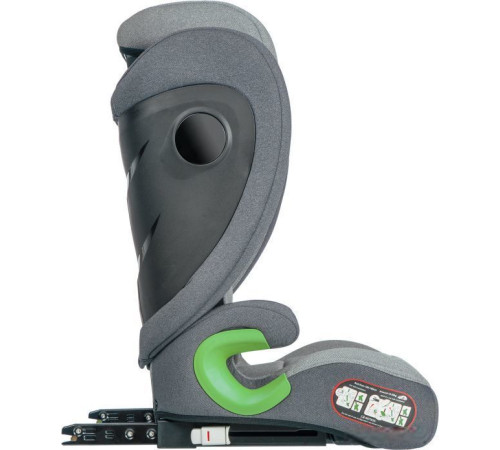 Детское автокресло Indigo Defender I-Size Isofix светло-серый