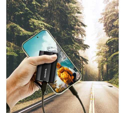 Внешний накопитель ADATA SD810 4TB SD810-4000G-CBK