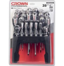 Набор отверток Crown CPHDS-AXC26