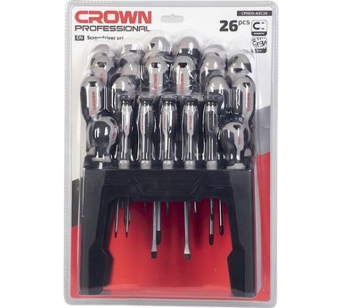 Набор отверток Crown CPHDS-AXC26 26 предметов