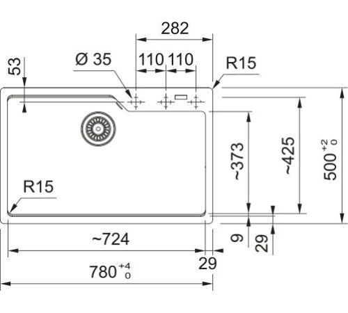 Кухонная мойка Franke UBG 610-72 114.0741.504 оникс