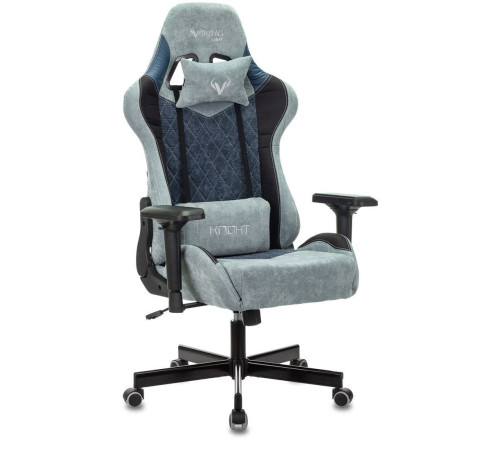 Игровое геймерское кресло Zombie Viking 7 Knight голубой