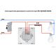 Выключатель Aqara Smart Wall Switch H1 двухклавишный без нейтрали графит