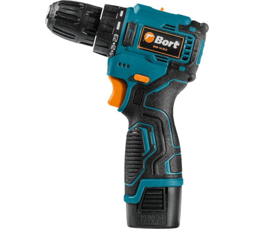 Дрель-шуруповерт Bort BAB-16-BLK 93414868 с 2-мя АКБ, кейс