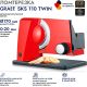 Ломтерезка Graef SKS 110 Twin красный