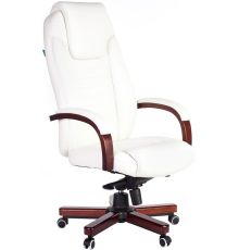 Кресло Бюрократ T-9923WALNUT/IVORY слоновая кость