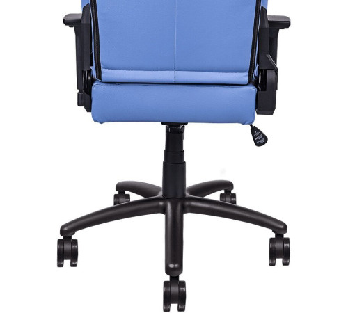 Игровое геймерское кресло Thermaltake V Comfort синий/белый