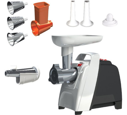 Мясорубка Аксион М 61.02 черный/серебристый