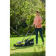 Колёсная газонокосилка Ryobi RY18LMH37A-250 Hybrid с 2-мя АКБ
