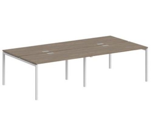 Стол Norden 240x143.8x75 SG.254.OD.44.WH белый/дуб темный