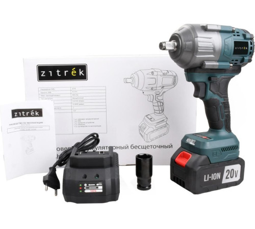 Гайковерт Zitrek Crusher 20 PRO 085-1019 с 1-им АКБ