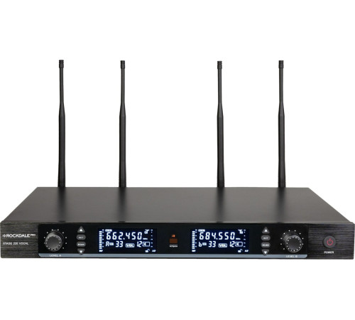 Радиосистема Rockdale Pro Stage 220 BK Vocal