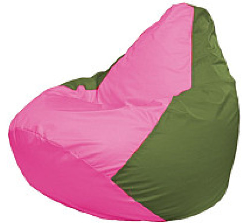 Кресло-мешок Flagman Груша Мега XXXL Г3.1-198 розовый/оливковый