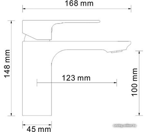 Смеситель Wasserkraft Dinkel 5803