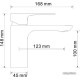 Смеситель Wasserkraft Dinkel 5803