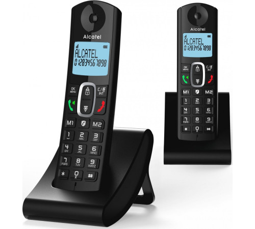 Радиотелефон Alcatel F685 черный