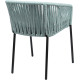 Стул Bergenson Bjorn Reed BB0000814 черный/серо-голубой