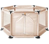 Игровой манеж Solmax&Kids ZV97982 бежевый