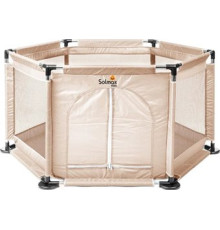 Игровой манеж Solmax&Kids ZV97982 бежевый