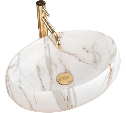 Умывальник Rea Linda лава матовый