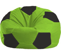 Кресло-мешок Flagman Мяч Стандарт М1.1-153 салатовый/черный
