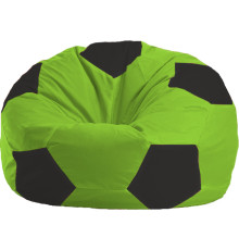 Кресло-мешок Flagman Мяч Стандарт М1.1-153 салатовый/черный