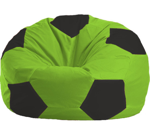 Кресло-мешок Flagman Мяч Стандарт М1.1-153 салатовый/черный