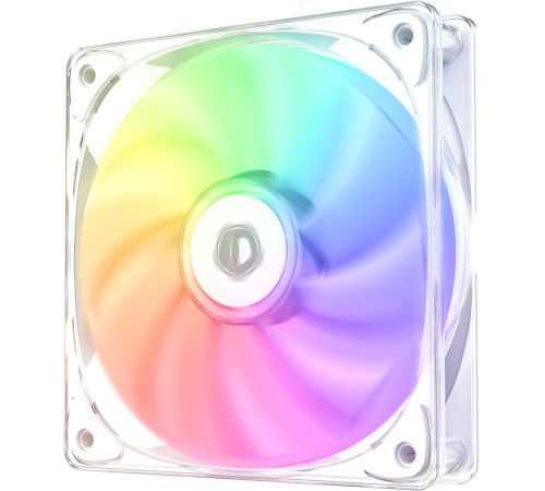Вентилятор для корпуса ID-Cooling Crystal 120 White ARGB