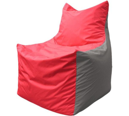 Кресло-мешок Flagman Фокс Ф2.1-173 красный/серый