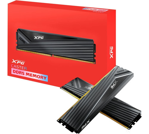 Оперативная память ADATA XPG Caster 2x16ГБ DDR5 6400 МГц AX5U6400C3216G-DCCAGY