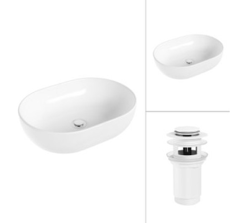 Умывальник Lauter 21836A + клапан 21190W