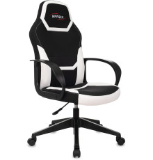 Игровое геймерское кресло Brabix Alpha GM-018 532640 черный/белый