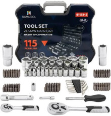 Универсальный набор инструментов Sigmatool 41151-5 115 предметов