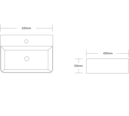 Умывальник Cerutti Spa CR0094