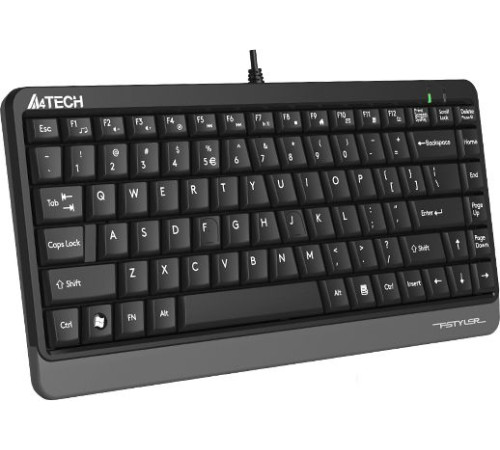 Клавиатура A4Tech Fstyler FKS11 черный/серый