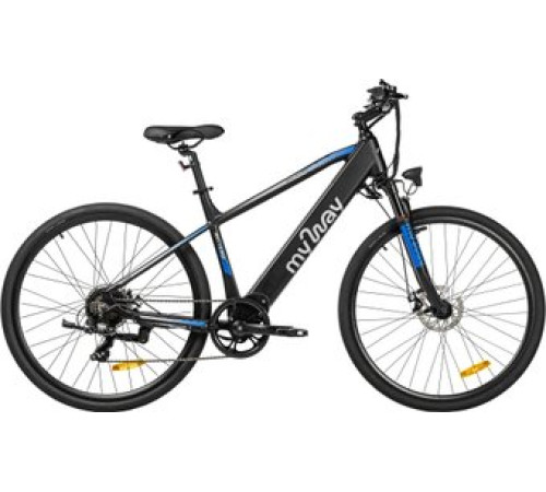 Электровелосипед MyWay Hill 1.0 250 28 19, черный, матовый